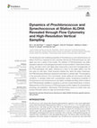 Research paper thumbnail of Dynamics of Prochlorococcus and Synechococcus at Station ALOHA Revealed through Flow Cytometry and High-Resolution Vertical Sampling