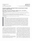 Research paper thumbnail of Temporal variability of nitrogen fixation and particulate nitrogen export at Station ALOHA