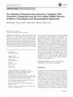 Research paper thumbnail of New Remains of Megathericulus patagonicus Ameghino, 1904 (Xenarthra, Tardigrada) from the Serravallian (Middle Miocene) of Bolivia; Chronological and Biogeographical Implications