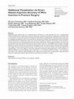 Research paper thumbnail of Additional Visualization via Smart Glasses Improves Accuracy of Wire Insertion in Fracture Surgery