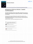 Research paper thumbnail of Management of BK-virus infection – Swedish recommendations