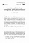 Research paper thumbnail of Itinerari tra Europa e femminismo. Identità, soggetti, emozioni: Luisa Passerini e Rosi Braidotti a confronto