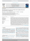 Research paper thumbnail of The role of land use on the local climate and air quality during calm inter-monsoon in a tropical city