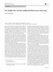 Research paper thumbnail of New insights into real-time multiprotein fluorescence microscopy