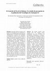 Research paper thumbnail of El Acuerdo de Paz de la Habana. Un estudio de percepción en la población del Tecnológico de Antioquia-IU