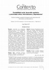 Research paper thumbnail of Contabilidad social, desarrollo equitativo y universidad crítica: interrelaciones y dependencias