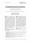 Research paper thumbnail of Una interpretación ética de las crisis financieras. Una aproximación al comportamiento social de las personas