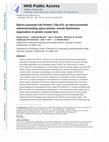 Research paper thumbnail of Sperm Lysozyme-Like Protein 1 (SLLP1), an intra-acrosomal oolemmal-binding sperm protein, reveals filamentous organization in protein crystal form