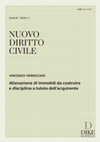 Research paper thumbnail of Alienazione di immobili da costruire e disciplina a tutela dell’acquirente