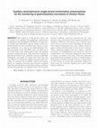 Research paper thumbnail of Capillary electrophoresis single-strand conformation polymorphism for the monitoring of gastrointestinal microbiota of chicken flocks