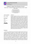 Research paper thumbnail of Strategies for Computer Science Education in University