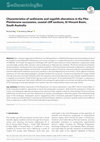 Research paper thumbnail of Characteristics of sediments and regolith alterations in the Plio-Pleistocene succession, coastal cliff sections, St Vincent Basin, South Australia