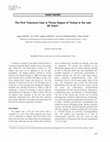 Research paper thumbnail of The First Tularemia Case in Thrace Region of Turkey in the Last 60 Years