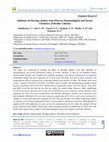 Research paper thumbnail of Influence of Moringa oleifera Seed Meal on Haematological and Serum Chemistry of Broiler Chicken