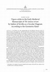 Research paper thumbnail of Figura solida in the Early Medieval Manuscripts of De natura rerum by Isidore of Seville as a Circular Diagram According to the Geometric Ratio