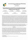 Research paper thumbnail of Understanding Interest and Self-Efficacy in the Reading and Writing of Students with Persisting Specific Learning Disabilities during Middle Childhood and Early Adolescence