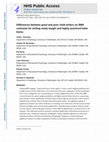 Research paper thumbnail of Differences between good and poor child writers on fMRI contrasts for writing newly taught and highly practiced letter forms