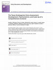 Research paper thumbnail of The Texas Kindergarten Entry Assessment: Development, Psychometrics, and Scale-Up of a Comprehensive Screener