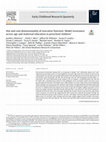 Research paper thumbnail of Hot and cool dimensionality of executive function: Model invariance across age and maternal education in preschool children