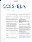 Research paper thumbnail of CCSS‐ELA Suggestions and Cautions for Addressing Text Complexity