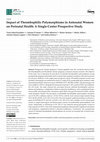 Research paper thumbnail of Impact of Thrombophilic Polymorphisms in Antenatal Women on Perinatal Health: A Single-Center Prospective Study