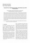 Research paper thumbnail of Transmit power optimization for relay-aided multi-carrier D2D communication