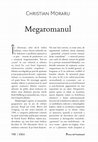 Research paper thumbnail of Megaromanul (traducere)