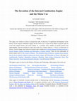 Research paper thumbnail of The Invention of the Internal Combustion Engine and the Motor Car