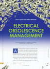 Research paper thumbnail of Electrical obsolescence management: How to spend $1B efficiently