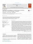 Research paper thumbnail of Development and Validation of a Reduced Reaction Mechanism for HCCI Engine Simulations