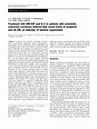 Research paper thumbnail of Treatment with GM-CSF and IL-2 in patients with metastatic colorectal carcinoma induced high serum levels of neopterin and sIL-2R, an indicator of immune suppression