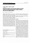 Research paper thumbnail of Intratumoral infusion of the monoclonal antibody, mAb 425, against the epidermal-growth-factor receptor in patients with advanced malignant glioma