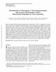 Research paper thumbnail of Development of Anti-human T Cell Immunoreceptor with Ig and ITIM Domains (TIGIT) Monoclonal Antibodies for Flow Cytometry