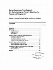 Research paper thumbnail of Survey responses from Region 3: Are we achieving the public's objectives for forests and rangelands?