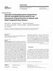 Research paper thumbnail of Symmetrical Dimethylarginine Outperforms CKD-EPI and MDRD-Derived eGFR for the Assessment of Renal Function in Patients with Adult Congenital Heart Disease