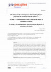 Research paper thumbnail of The body and the contemporary: between the pleasure principle, the asceticism and the áskesis