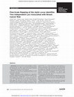 Research paper thumbnail of Data from Fine-Scale Mapping of the 4q24 Locus Identifies Two Independent Loci Associated with Breast Cancer Risk