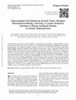 Research paper thumbnail of Defucosylated Anti-Epidermal Growth Factor Receptor Monoclonal Antibody (134-mG2a-f) Exerts Antitumor Activities in Mouse Xenograft Models of Canine Osteosarcoma