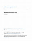 Research paper thumbnail of Moral Relativism and Human Rights