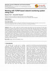 Research paper thumbnail of Working with TCP\IP Based Network Monitoring System Using Linux