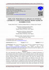 Research paper thumbnail of EMPLOYEE PERFORMANCE HINGED ON INTERNAL CAPABILITY: A PEEP INTO DEPOSIT MONEY BANKS IN ANAMBRA STATE