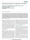 Research paper thumbnail of Aerobic production of methane in the sea