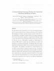 Research paper thumbnail of A general optimal operating strategy for commercial membrane distillation facilities