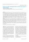 Research paper thumbnail of Kala azar in Nepal: Estimating the effects of socioeconomic factors on disease incidence