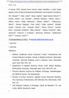 Research paper thumbnail of Human bone marrow milieu identifies a clinically actionable driver of niche-mediated treatment resistance in leukaemia