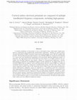 Research paper thumbnail of Cortical surface electrical potentials are composed of multiple bandlimited frequency components, including high-gamma