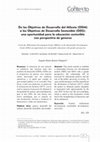 Research paper thumbnail of De los Objetivos de Desarrollo del Milenio (ODM) a los Objetivos de Desarrollo Sostenible (ODS): una oportunidad para la educación sostenible con perspectiva de géneros