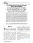 Research paper thumbnail of Establishing Core Outcome Domains in Hemodialysis: Report of the Standardized Outcomes in Nephrology-Hemodialysis (SONG-HD) Consensus Workshop