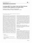 Research paper thumbnail of Correlating MDCT Liver Injury Grade and Clinical Outcome in Patients Without Significant Extra-hepatic Injury