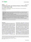 Research paper thumbnail of Craniofacial, dental, and molecular features of Pyle disease in a South African child